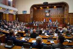 25. oktobar 2022. Druga posebna sednica Narodne skupštine Republike Srbije u Trinaestom sazivu